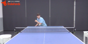 Forehand topspin