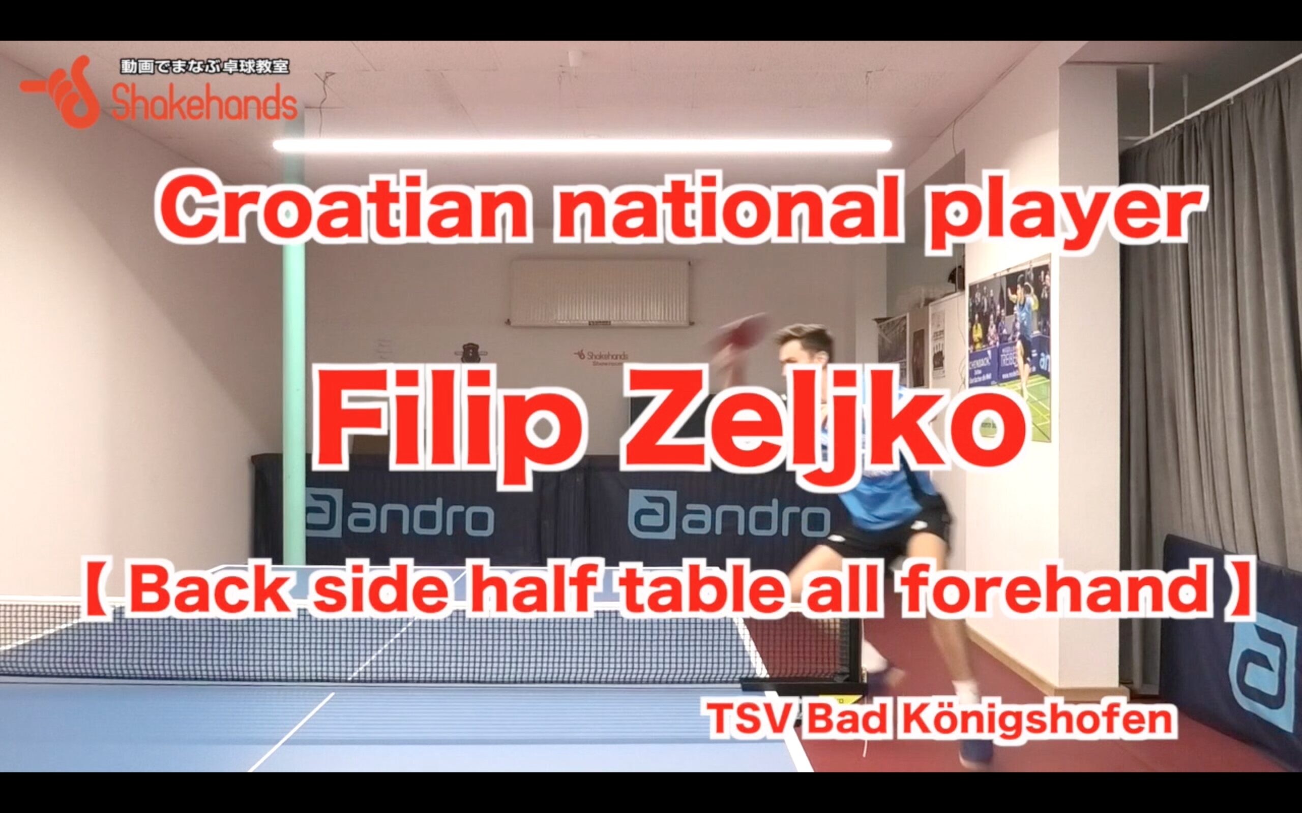 Back side half table all Forehand