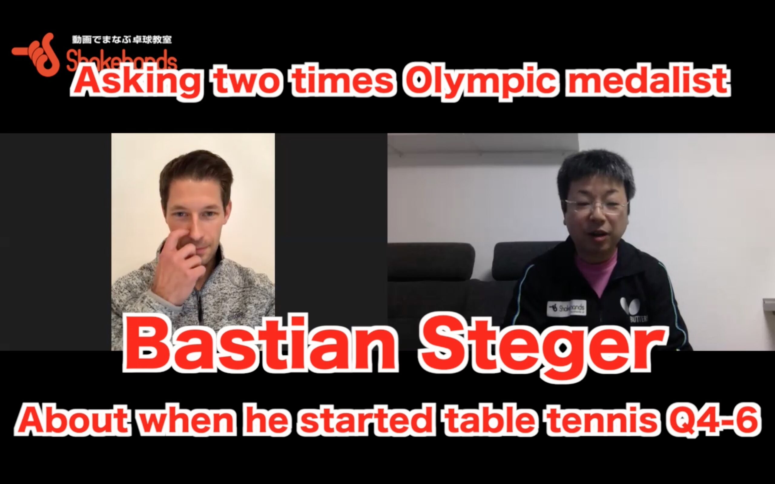 About when started playing table tennis Question 4-6