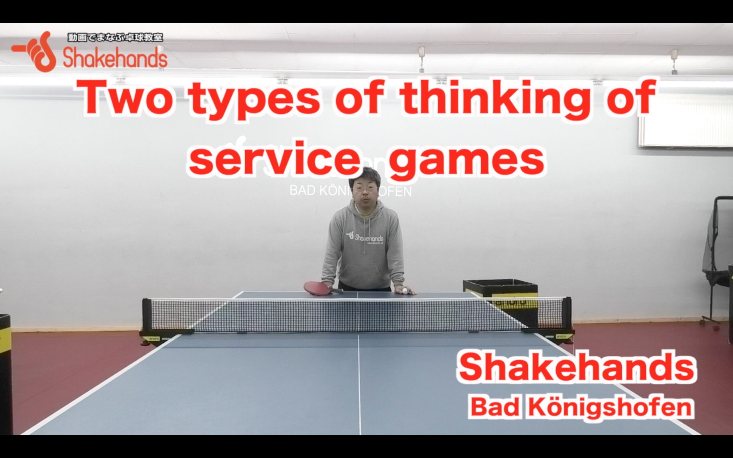 Two types of thinking of service games
